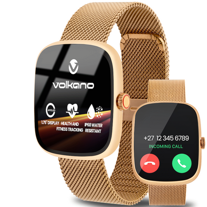 Volkano Ayla Collection Smartwatch with Milanese Strap | VAC3-5104-GD