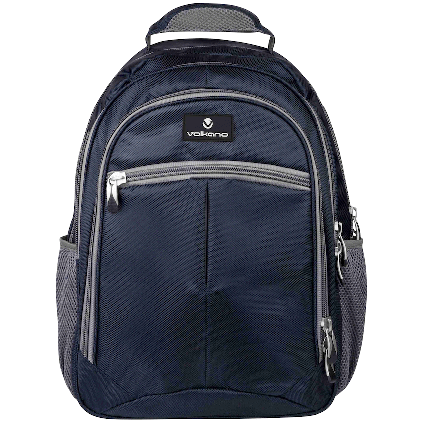 Volkano Orthopaedic Backpack 27L - Navy/Grey | VK-7093-NVGR