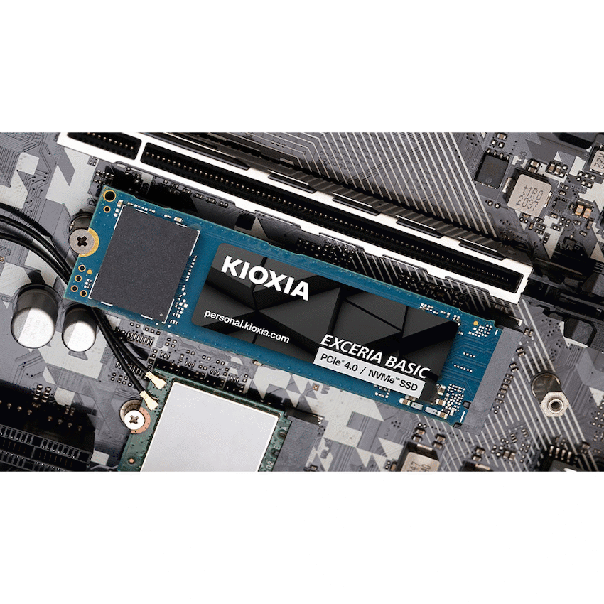 Kioxia Exceria Basic G4 1TB M.2 2280 PCIe Gen4 x4 NVMe Internal Solid State Drive | LSF10Z001TG8