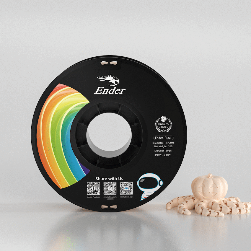 Creality 1.75mm Ender-PLA+ Filament - Beige 1Kg | 3301010312