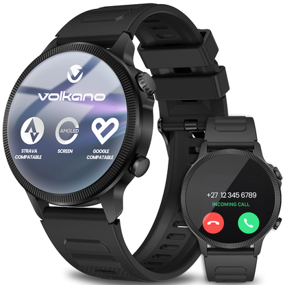 Volkano Active Tech Adrenaline Series GPS Watch with Heart Rate | VK-5081-BK[V2]