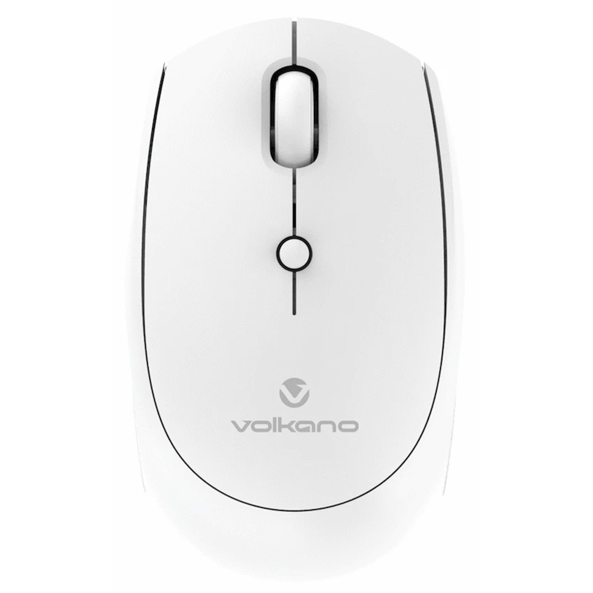 Volkano Talc Wireless Mouse - White | VK-20197-WT