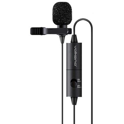 Volkano Clip Pro Series 3.5mm Microphone | VK-6508-BK