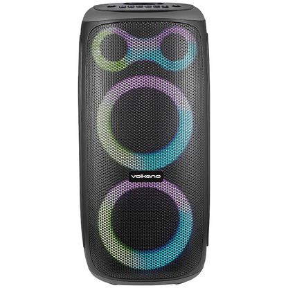 Volkano Vegas Series Dual 6.5" Tower Speaker | VK-3903-D65-BK
