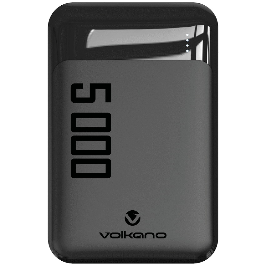 Volkano Punch Series 5000mah Power Bank | VK-9020-BK