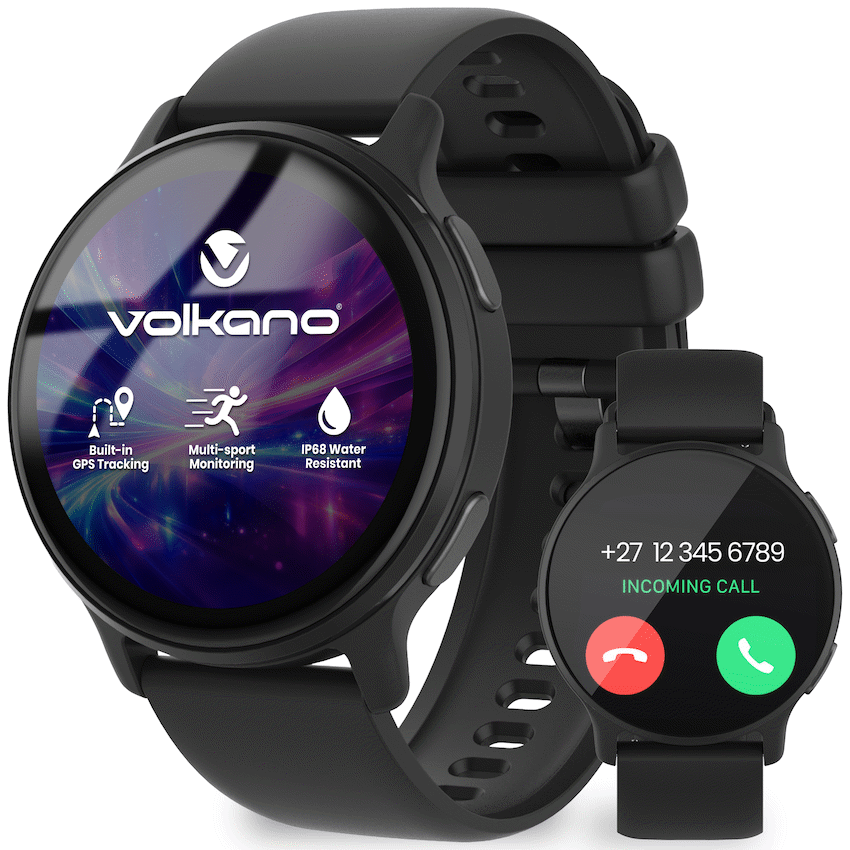 Volkano Stellar Series GPS Smartwatch - Black | VK-5063-BK
