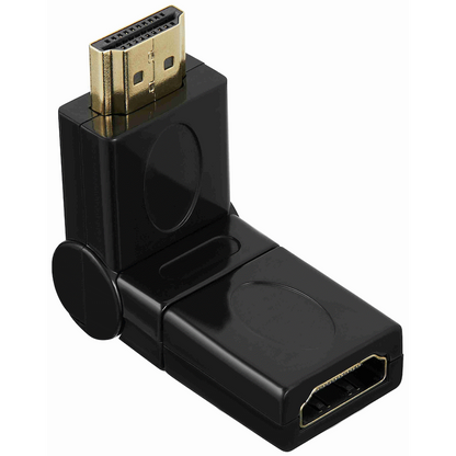 VolkanoX Define series HDMI Swivel 360 degree Adaptor | VK-20193-BK
