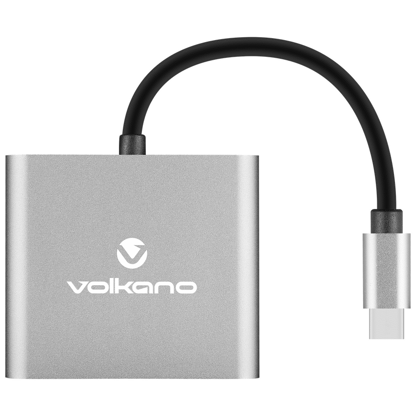 Volkano Expand series 3-in-1 Type-C Hub | VK-20233-BK