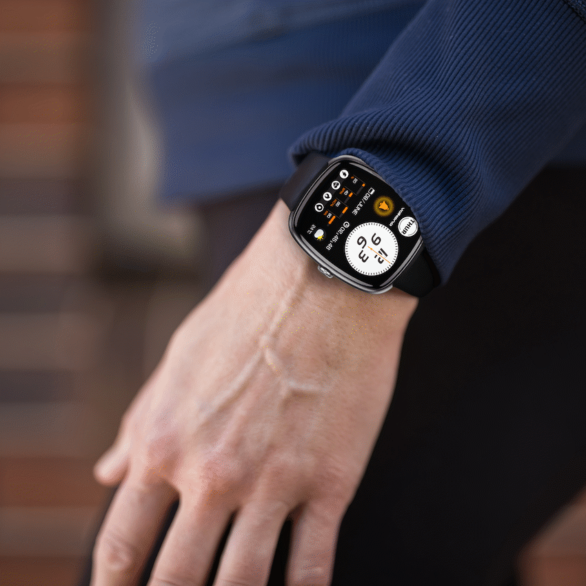 Volkano Elevate Series Smartwatch - Black | VK-5115-BK