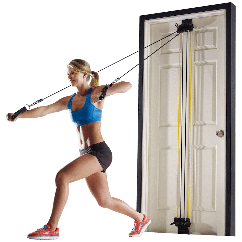 Volkano Active Doorway Gym - Black/Yellow | VA-1019-BKYL