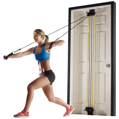 Volkano Active Doorway Gym - Black/Yellow | VA-1019-BKYL