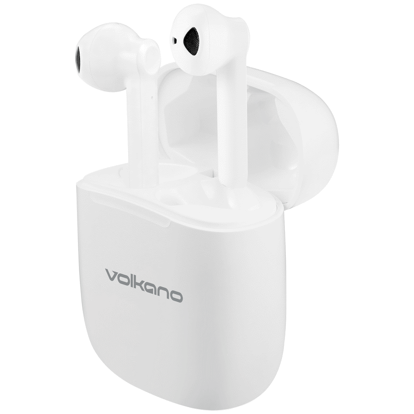 Volkano Buds X 2.0 Series True Wireless Earphones - White | VK-1138-WT[V2]