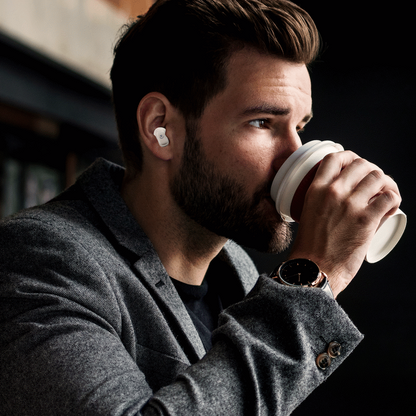 Volkano Sugar-Cube Active Noise-Cancelling True Wireless Earphones - Nude | VK-2222-ND