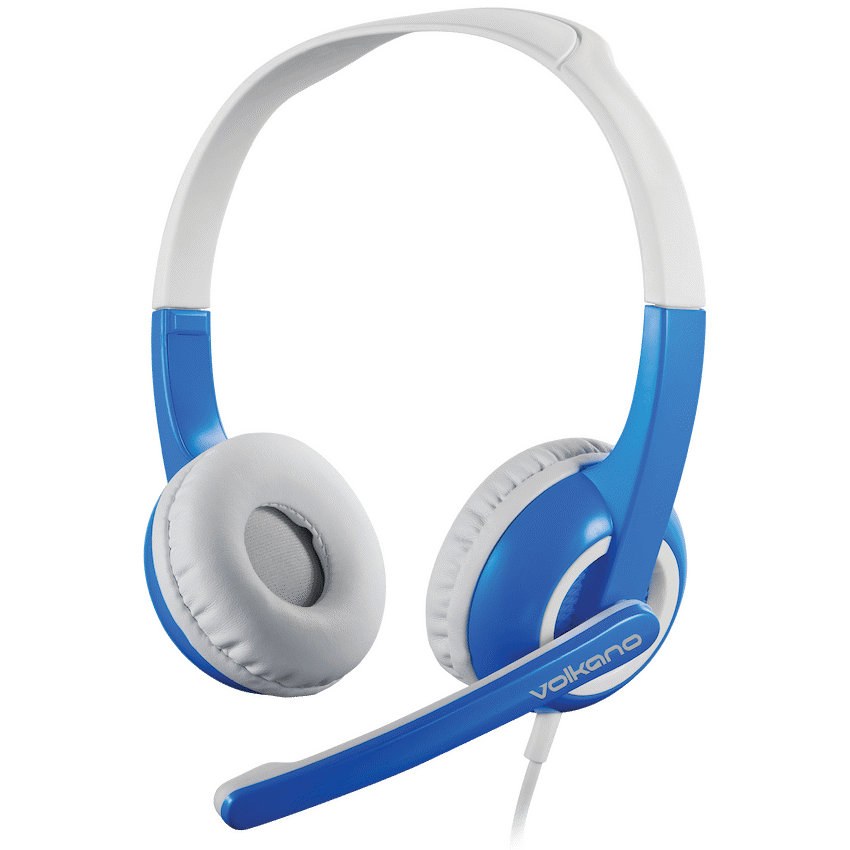 Volkano Kids Chat Junior series headset with mic - Blue | VK-6512-BL