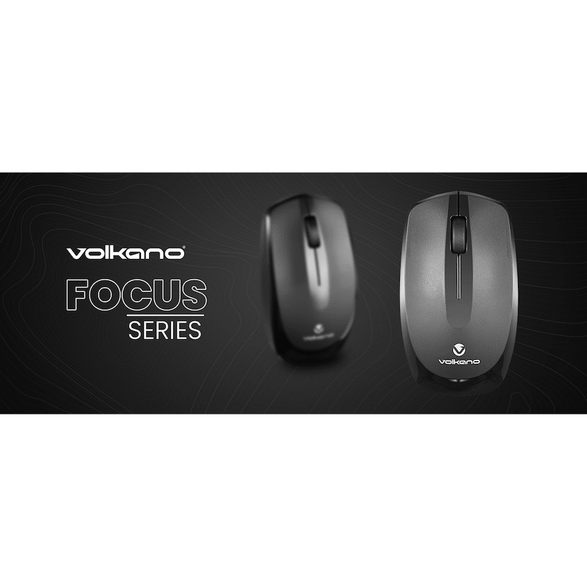 Volkano Focus Series Wireless Mouse | VK-20194-BK