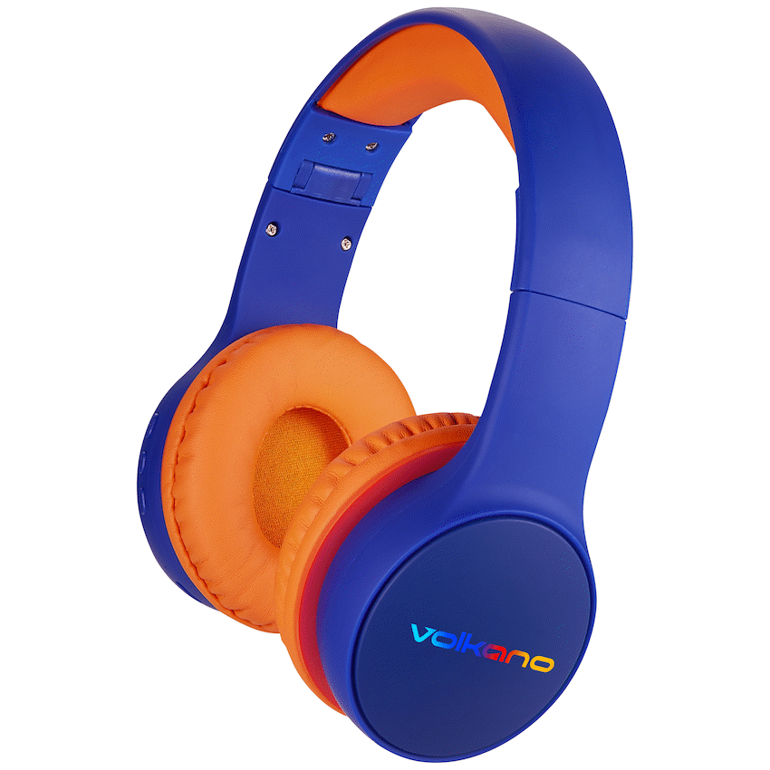 Volkano Atlas Bluetooth Padded Headphones with dB Switch Function | VK-9938-BL