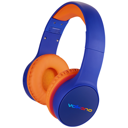Volkano Atlas Bluetooth Padded Headphones with dB Switch Function | VK-9938-BL