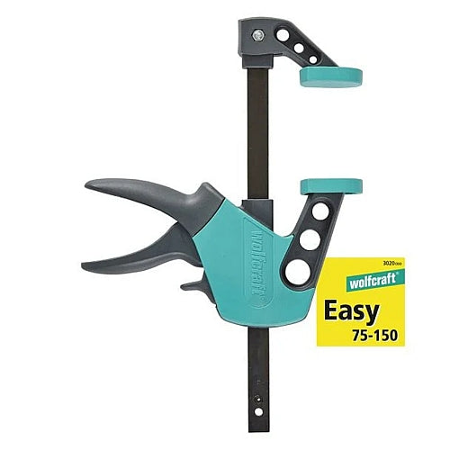 Wolfcraft EASY One-Hand Clamp 75-150 | 3020000