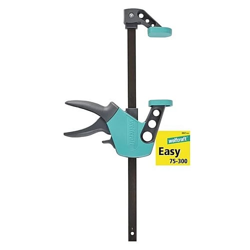 Wolfcraft EASY One-Hand Clamp 75-300 | 3021000