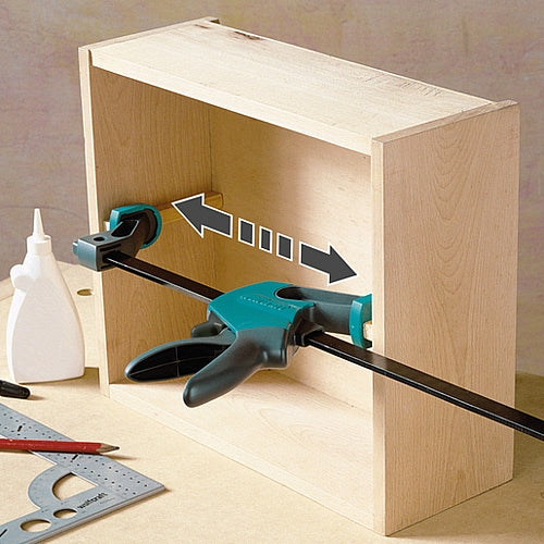Wolfcraft EASY One-Hand Clamp 75-500 | 3023000