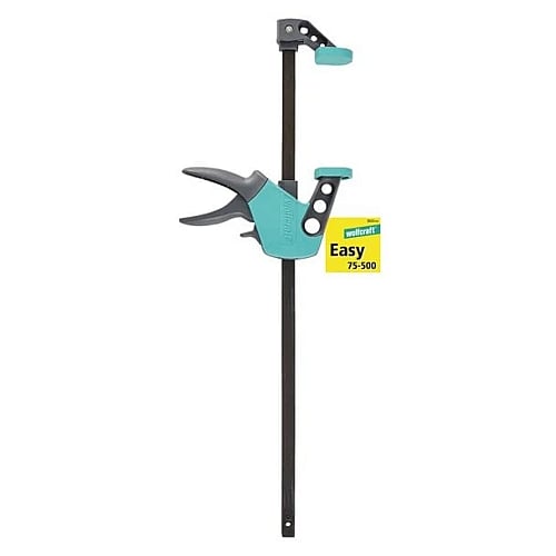 Wolfcraft EASY One-Hand Clamp 75-500 | 3023000