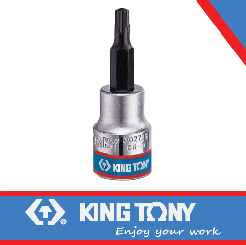 KING TONY SOCKET 3/8" TORX T9 TAMPER PROOF | 302709