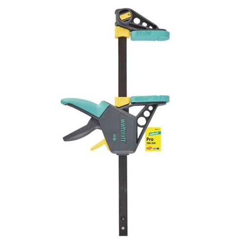 Wolfcraft 1 EHZ PRO One-Hand Clamp 100-300 | 3031000