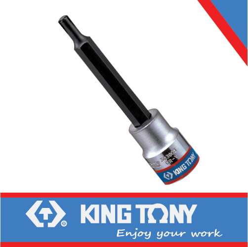 KING TONY SOCKET 3/8" RIBE 7 X 90MM | 303907