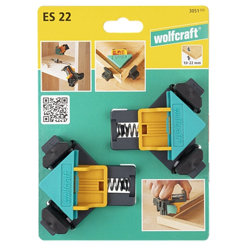 Wolfcraft 2 Piece ES 22 Corner Clamps | 3051000