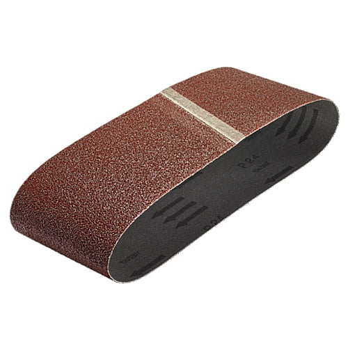 Wolfcraft 6 Piece 60 Grit Fabric Sanding Belts, 75 x 533mm | 3102000