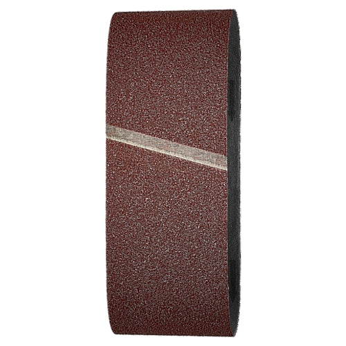 Wolfcraft 6 Piece 60 Grit Fabric Sanding Belts, 75 x 533mm | 3102000
