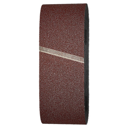 Wolfcraft 6 Piece 60 Grit Fabric Sanding Belts, 75 x 533mm | 3102000