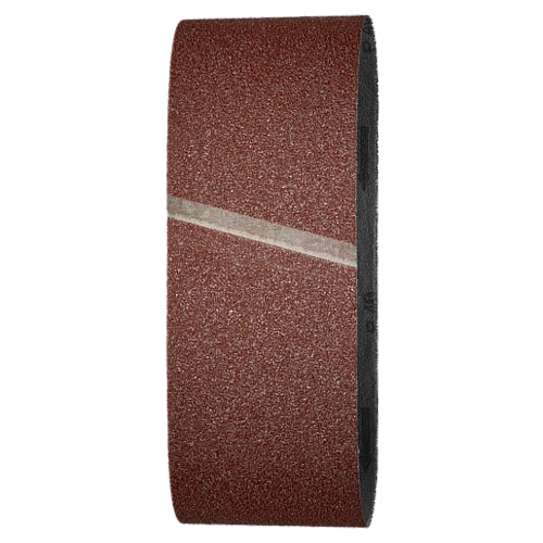 Wolfcraft 6 Piece 60 Grit Fabric Sanding Belts, 76 x 457mm | 3112000