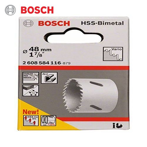 Bosch  Hss Bi-Metal Holesaw For Standard Adapters 48 mm, 1 7/8"