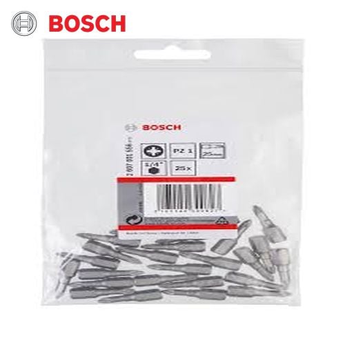 Bosch  Screwdriver Bit Extra Hard PZ 1, 25 mm