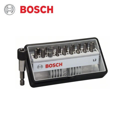 18+1-piece Robust Line screwdriver bit set L, Extra Hard version (2607002568)