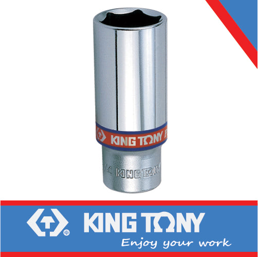 KING TONY SOCKET DEEP 3/8" X 7/16" 6P | 323514S