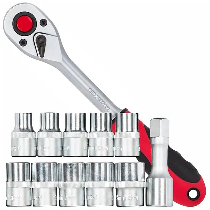 Gedore 12 Piece 1/2" Socket Set (R69008012) | 3300030