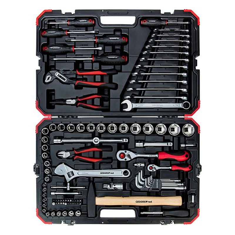 Gedore 100 Piece 1/4" & 1/2" Combination Tool Set (R46003100) | 3300063