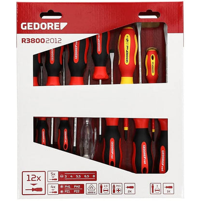 Gedore 12Pc Screwdriver Set XXL (R38002012) | 3301273