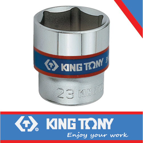 KING TONY SOCKET STANDARD 3/8" X 10MM 6P | 333510M