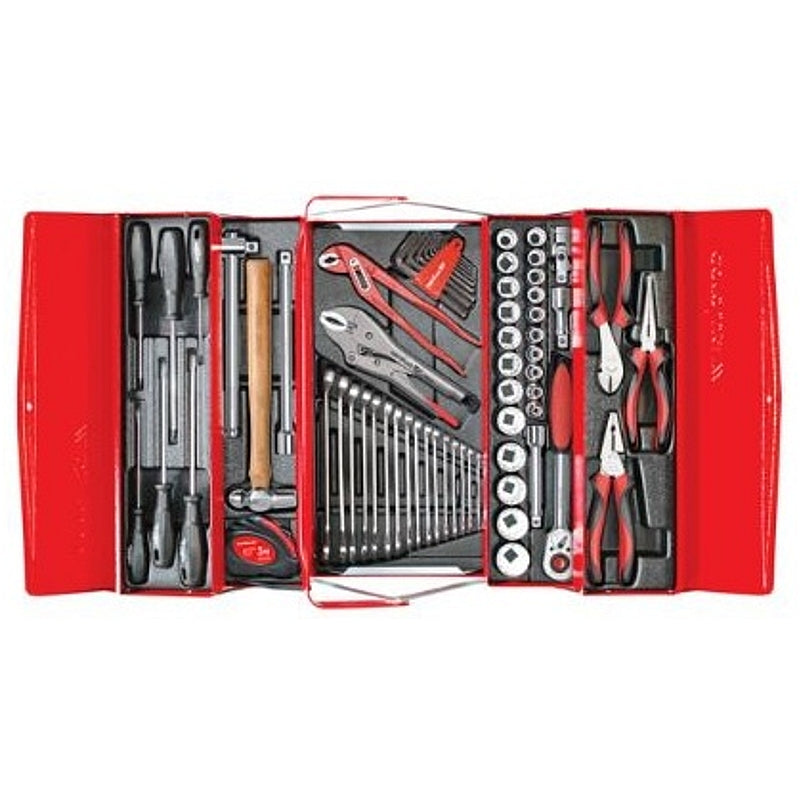 Gedore 65 Piece 5-Tray Catilever Toolbox Assortment (R21600065) | 3365005