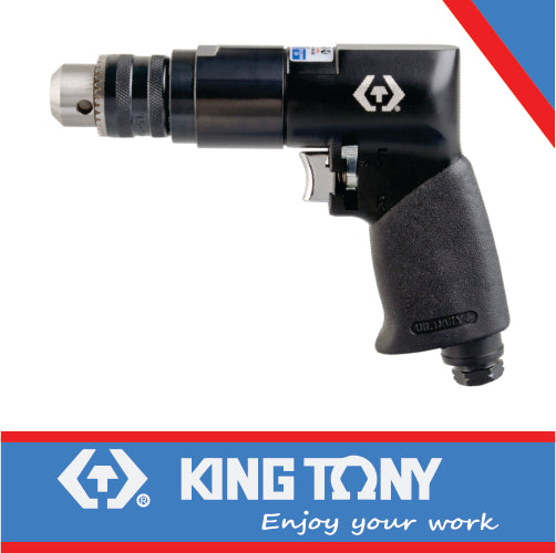 KING TONY REVERSIBLE AIR DRILL 3/8" 1800RPM | 33E23 300