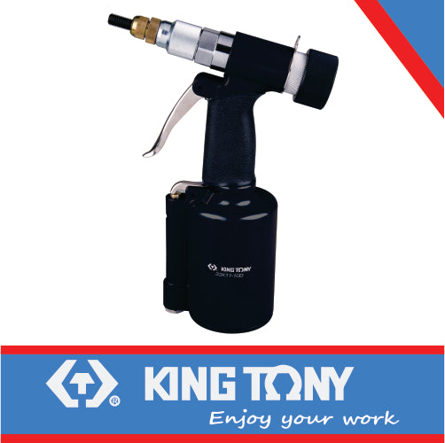 KING TONY Semi Auto Air Nut Riveter (BSPT) | 33K11 100