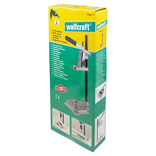 Wolfcraft Drill Stand for Ø 43mm Collar Drills | 3406000