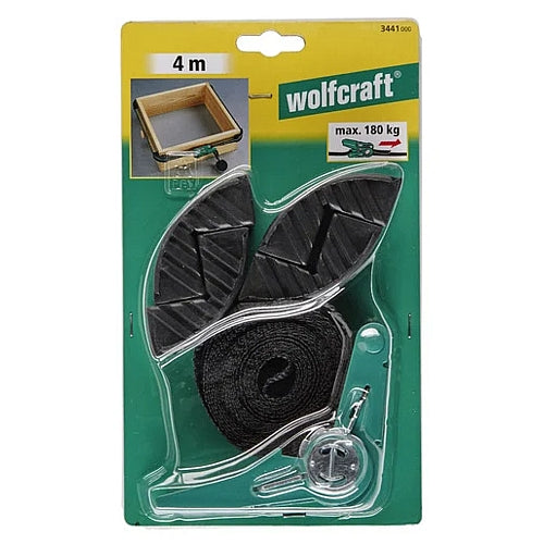 Wolfcraft Ratchet Belt Clamp, 4M | 3441000