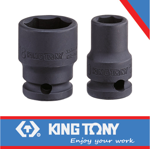 KING TONY SOCKET STANDARD IMPACT 3/8" X 10MM | 353510M