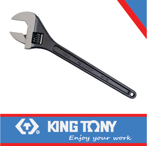 KING TONY WRENCH ADJUSTABLE 375MM | 3611 15P