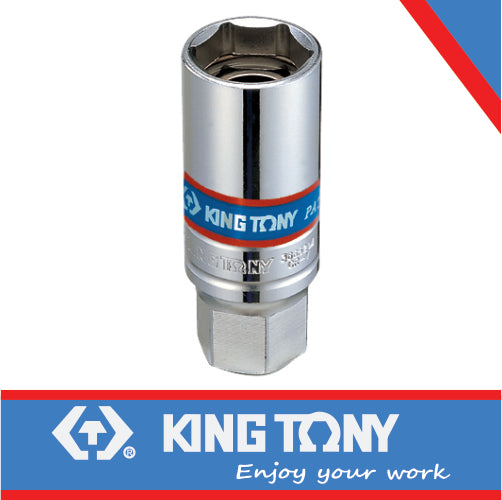 KING TONY SOCKET SPARK PLUG MAGNETIC 3/8" X 21MM | 366521M