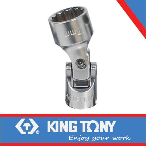 KING TONY SOCKET UNIVERSAL 3/8" X 17MM | 375017M